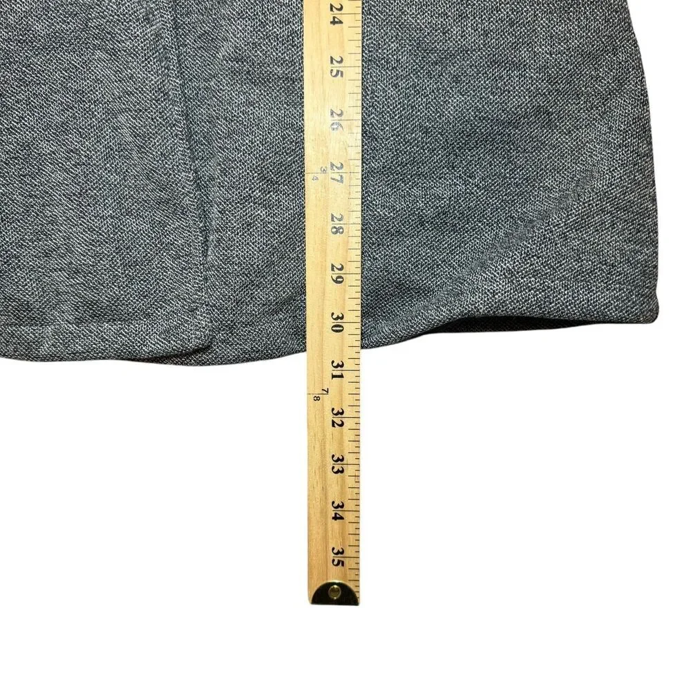 Xian‎ Xian Lined Jacket Coat Black Grey Leather Outercoat Women Size XL NWOT